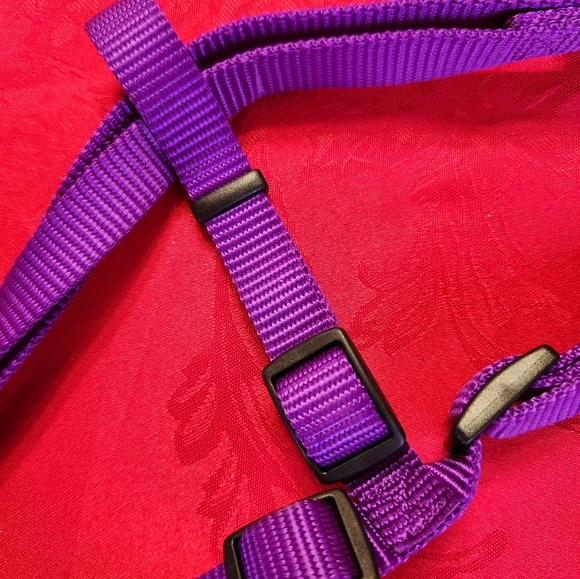 5/$20 Coastal Pet purple nylon comfort wrap adjustable dog harness small - Picture 8 of 9